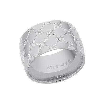 Joop! Bague en acier inoxydable pour femme, couleur argent, livrée dans un coffret cadeau Joop! Bague en acier inoxydable pour femme, couleur argent, livrée dans un coffret cadeau