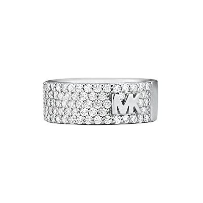 Michael Kors Bague Premium Silver Tone Silver pour Femme MKC1555AN040;6 Michael Kors Bague Premium Silver Tone Silver pour Femme MKC1555AN040;6