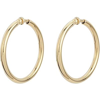 Traveller Boucles d'oreille clip Créoles Ø 33mm ou 45mm Traveller Boucles d'oreille clip Créoles Ø 33mm ou 45mm