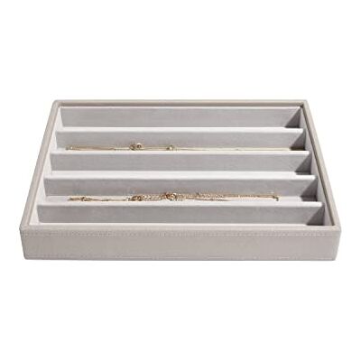 Stackers Couche Classique pour Colliers en Taupe Stackers Couche Classique pour Colliers en Taupe