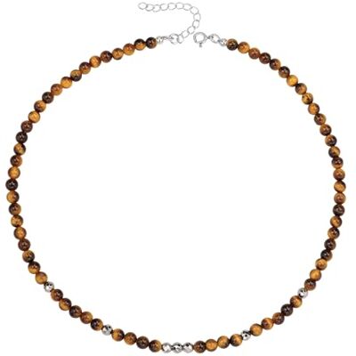 Unique Colliers de pierres précieuses véritable Choker 38cm court Chakra perles rond Ø 4mm chaîne de perles Unique Colliers de pierres précieuses véritable Choker 38cm court Chakra perles rond Ø 4mm chaîne de perles