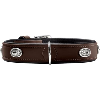 HUNTER Collier Softie Stone M-L (60), marron/noir HUNTER Collier Softie Stone M-L (60), marron/noir