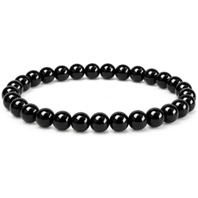 Felicidade Bracelet en onyx Pierres Naturelles Perles de 6mm Pierres fines et Précieuses Bracelet Homme Bijoux Minéraux Cadeau Protection Lithothérapie Cadeau Anniversaire Femme, Ajustable, de 16 à 18 cm, Felicidade Bracelet en onyx Pierres Naturelles Perles de 6mm Pierres fines et Précieuses Bracelet Homme Bijoux Minéraux Cadeau Protection Lithothérapie Cadeau Anniversaire Femme, Ajustable, de 16 à 18 cm,