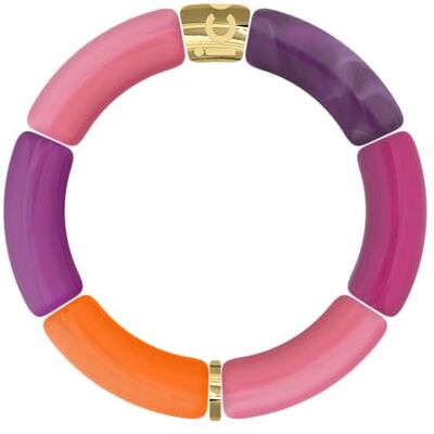 ICE-WATCH ICE Jewellery Bella bracelet Pink purple orange Bracelet mode rose, violet et orange pour femme (023570) ICE-WATCH ICE Jewellery Bella bracelet Pink purple orange Bracelet mode rose, violet et orange pour femme (023570)