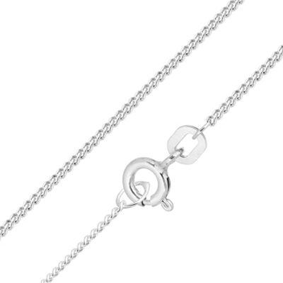 trendor Collier pour pendentif en argent 925 avec chaîne gourmette fine 1,2 mm 28940 Bijou intemporel pour homme, accessoire tendance et idée cadeau élégante trendor Collier pour pendentif en argent 925 avec chaîne gourmette fine 1,2 mm 28940 Bijou intemporel pour homme, accessoire tendance et idée cadeau élégante
