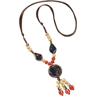 Buxuaaaa Collier en céramique avec pendentif floral pour femme, One Size, Comme décrit, Comme décrit. Buxuaaaa Collier en céramique avec pendentif floral pour femme, One Size, Comme décrit, Comme décrit.
