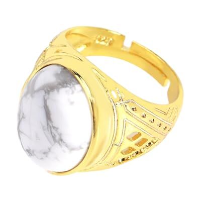 KYINYUECH 1 bague pour homme en pierre naturelle œil de tigre améthyste ovale rose, Pierre KYINYUECH 1 bague pour homme en pierre naturelle œil de tigre améthyste ovale rose, Pierre
