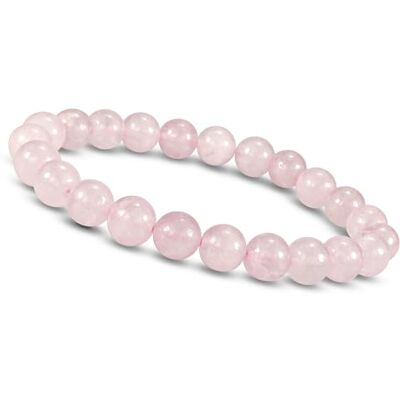 Unique Bracelet adolescent en quartz rose 8 mm – Bracelet élastique en pierre naturelle pour fille et garçon, bijou avec perles fait à la main en Allemagne, cadeau d'anniversaire pour adolescents Unique Bracelet adolescent en quartz rose 8 mm – Bracelet élastique en pierre naturelle pour fille et garçon, bijou avec perles fait à la main en Allemagne, cadeau d'anniversaire pour adolescents