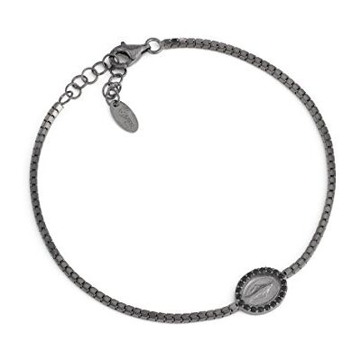 Amen Bracelet tennis miraculeux avec zircons AG925, couleur : bruni Collection, Bruni. Amen Bracelet tennis miraculeux avec zircons AG925, couleur : bruni Collection, Bruni.