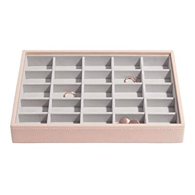 Stackers Blush Classic Boîte à bijoux moyenne rose Stackers Blush Classic Boîte à bijoux moyenne rose