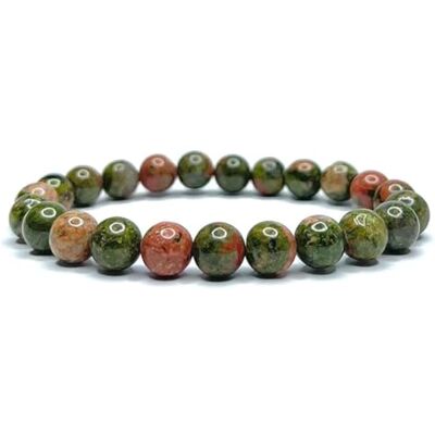 Felicidade Bracelet en Unakite Pierre Naturelle Perles de taille 8MM Pierres fines et Précieuses Bracelet Homme Bijoux Homme Cadeau Femme Cadeau Anniversaire Femme et Homme, Taille unique, Pierre, Unakite Felicidade Bracelet en Unakite Pierre Naturelle Perles de taille 8MM Pierres fines et Précieuses Bracelet Homme Bijoux Homme Cadeau Femme Cadeau Anniversaire Femme et Homme, Taille unique, Pierre, Unakite