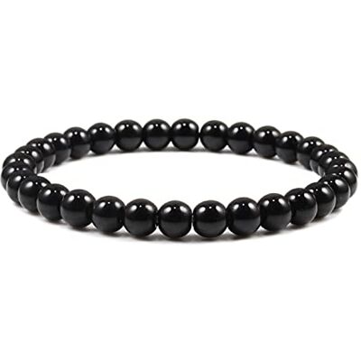 XBOW Nouveau 6mm Coloful Naturel Oeil De Tigre Noir Pierre De Lave Perlé Bracelets Élastique Bracelet Bracelet Hommes Amitié Yoga Bijoux, style 9 XBOW Nouveau 6mm Coloful Naturel Oeil De Tigre Noir Pierre De Lave Perlé Bracelets Élastique Bracelet Bracelet Hommes Amitié Yoga Bijoux, style 9