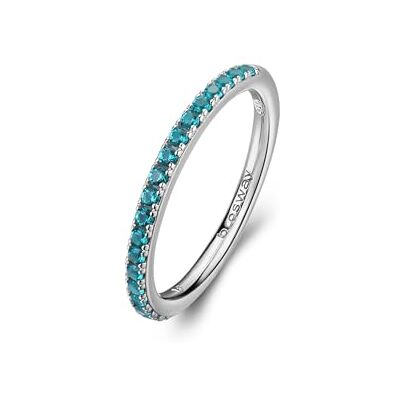 Brosway Bague Femme en Argent et Aqua Green Collection Fancy FAG21 Brosway Bague Femme en Argent et Aqua Green Collection Fancy FAG21