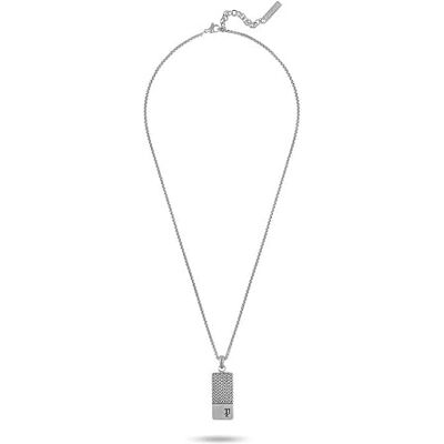 Police Chainmale Collier avec pendentif en argent pour homme Police Chainmale Collier avec pendentif en argent pour homme