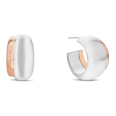 Calvin Collier Femme Collection REFINE Bicolore Avec Breloque et Boucles d'oreilles Acier Inoxydable Calvin Collier Femme Collection REFINE Bicolore Avec Breloque et Boucles d'oreilles Acier Inoxydable