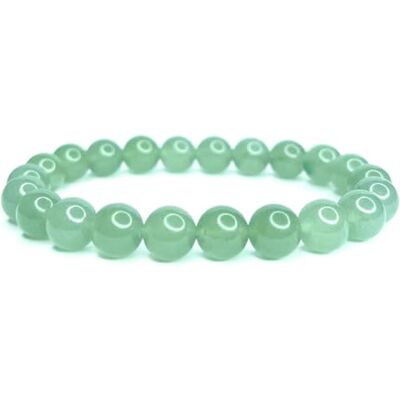 Felicidade Bracelet en Aventurine Verte Pierre Naturelle Perles de taille 8mm Pierres fines et Précieuses Bracelet Femme Bijoux Minéraux Cadeau Bien-être Cadeau Anniversaire Femme et Homme, Taille unique, Pierre Felicidade Bracelet en Aventurine Verte Pierre Naturelle Perles de taille 8mm Pierres fines et Précieuses Bracelet Femme Bijoux Minéraux Cadeau Bien-être Cadeau Anniversaire Femme et Homme, Taille unique, Pierre