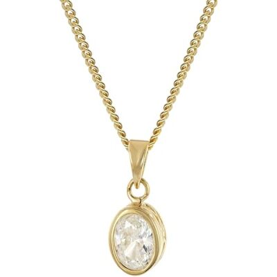 trendor Collier pour femme, argent sterling 925 plaqué 45 cm Chaîne de débardeur plate et robuste pour femmes, avec pendentif en oxyde de zirconium 21892 trendor Collier pour femme, argent sterling 925 plaqué 45 cm Chaîne de débardeur plate et robuste pour femmes, avec pendentif en oxyde de zirconium 21892