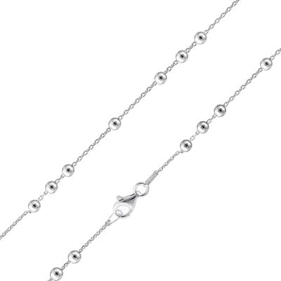 trendor Collier fantaisie pour femme en argent 925 plaqué rhodium 45 cm Un bijou intemporel pour femme, un accessoire de mode trendor Collier fantaisie pour femme en argent 925 plaqué rhodium 45 cm Un bijou intemporel pour femme, un accessoire de mode
