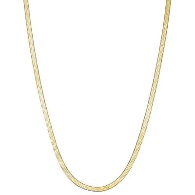 Rosefield Essentials Femme 14K Plaqué Or Collier Snake JTNFS3G-J379 Rosefield Essentials Femme 14K Plaqué Or Collier Snake JTNFS3G-J379