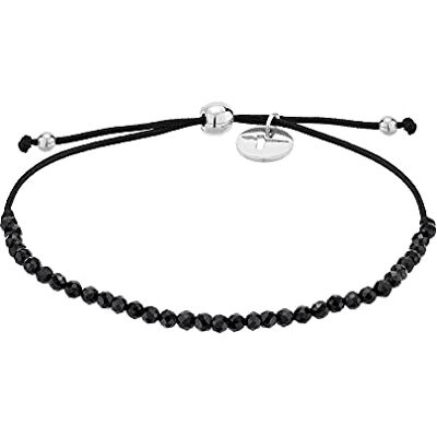 Tamaris Bracelet Pour Femmes Avec Zugbandverschluss, Beads Avec Bracelet En Tissu I Étanche I Bijou De Bras Pour Femmes Tamaris Bracelet Pour Femmes Avec Zugbandverschluss, Beads Avec Bracelet En Tissu I Étanche I Bijou De Bras Pour Femmes