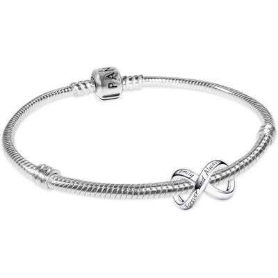 PANDORA Parure Argent Sterling 925 68309-21 21 cm Ensemble de bijoux avec breloque symbole d'éternité, ensemble de bijoux en argent avec breloque symbole d'éternité 68309 PANDORA Parure Argent Sterling 925 68309-21 21 cm Ensemble de bijoux avec breloque symbole d'éternité, ensemble de bijoux en argent avec breloque symbole d'éternité 68309