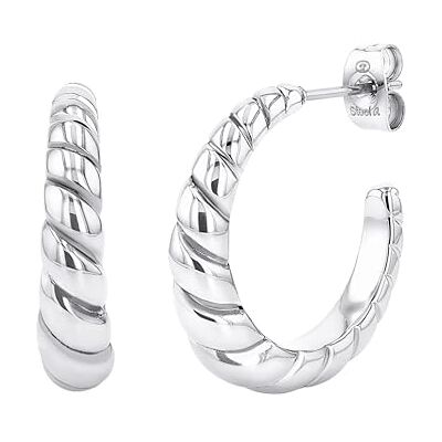 TOM TAILOR Boucles d'Oreilles pour Femme en Acier inoxydable TOM TAILOR Boucles d'Oreilles pour Femme en Acier inoxydable
