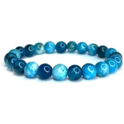Felicidade Bracelet en Apatite Pierres Naturelles Perles de 8mm Pierres Fines et Précieuses Bracelet Unisexe Bijoux Minéraux Cadeau de Sérénité Cadeau Anniversaire pour Femme et Homme, 16 à 18 cm, Felicidade Bracelet en Apatite Pierres Naturelles Perles de 8mm Pierres Fines et Précieuses Bracelet Unisexe Bijoux Minéraux Cadeau de Sérénité Cadeau Anniversaire pour Femme et Homme, 16 à 18 cm,