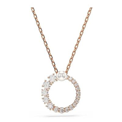 Swarovski Matrix Collection Necklace, Crystal pearl, Round cut Swarovski Matrix Collection Necklace, Crystal pearl, Round cut