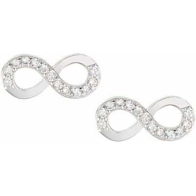 Amen Boucles d'oreilles pour femme d' de la collection Diamonds. Bijou en argent 925 avec plaqué rhodium et zircons blancs. La référence est: EIBBZ3. Amen Boucles d'oreilles pour femme d' de la collection Diamonds. Bijou en argent 925 avec plaqué rhodium et zircons blancs. La référence est: EIBBZ3.