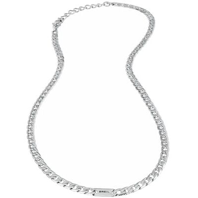 BREIL Collection de bijoux GROOVY pour homme, bracelet en acier et chaîne tour de cou BREIL Collection de bijoux GROOVY pour homme, bracelet en acier et chaîne tour de cou