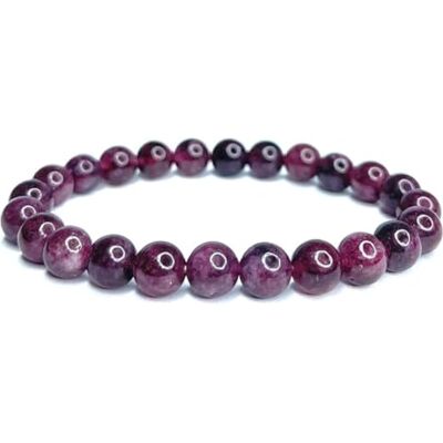 Felicidade Bracelet en Grenat Pierres naturelles pour homme et femme, idée cadeau bien-être, Perles de 6mm, Pierre semi-précieuses, Grenat Felicidade Bracelet en Grenat Pierres naturelles pour homme et femme, idée cadeau bien-être, Perles de 6mm, Pierre semi-précieuses, Grenat