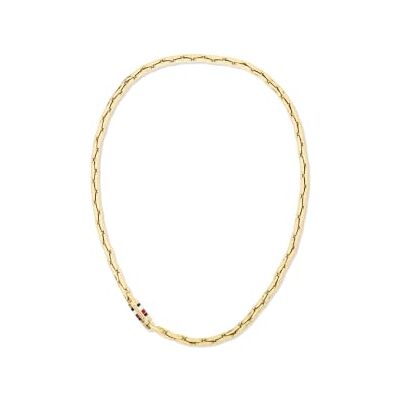 Tommy Hilfiger Collier chaîne pour homme en acier inoxydable doré Collection de chaînes pour homme, ton or, SKU : 2790746 Tommy Hilfiger Collier chaîne pour homme en acier inoxydable doré Collection de chaînes pour homme, ton or, SKU : 2790746
