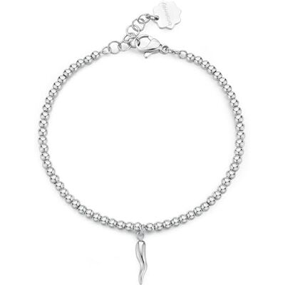 Brosway Chakra BHKB206 Bracelet porte-bonheur pour femme en acier inoxydable 316L avec pendentif symbole et cristaux Brosway Chakra BHKB206 Bracelet porte-bonheur pour femme en acier inoxydable 316L avec pendentif symbole et cristaux