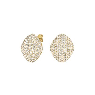 Rosefield Femme 14K Plaqué Or Boucles D'oreilles Pavé Grand JEPBG-J1222 Rosefield Femme 14K Plaqué Or Boucles D'oreilles Pavé Grand JEPBG-J1222
