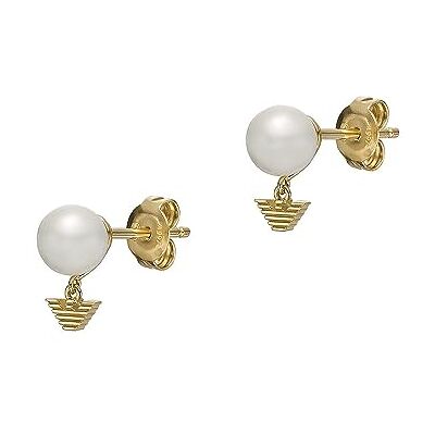 Giorgio Armani Boucles d'oreilles en acier inoxydable ou semi-précieux pour femmes avec fermoir Push Back Giorgio Armani Boucles d'oreilles en acier inoxydable ou semi-précieux pour femmes avec fermoir Push Back