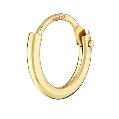 NKlaus Single HOMMES Créole OR VRAI 333 8 carats Boucles d'oreilles Boucles d'oreilles 9 mm 3752 NKlaus Single HOMMES Créole OR VRAI 333 8 carats Boucles d'oreilles Boucles d'oreilles 9 mm 3752