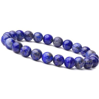 Unique Bracelet en lapis-lazuli pour femme en véritable pierre naturelle de 8 mm Bracelet élastique fait à la main Cadeau pour femme Fabriqué en Allemagne Unique Bracelet en lapis-lazuli pour femme en véritable pierre naturelle de 8 mm Bracelet élastique fait à la main Cadeau pour femme Fabriqué en Allemagne