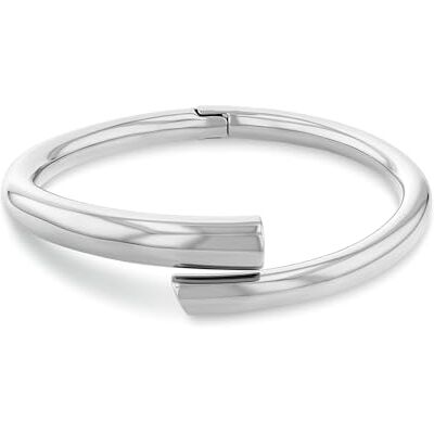 Calvin Collier avec Pendentif et Bracelet Jonc pour Femme Collection CK SPIRAL en Acier Inoxydable avec un Charm Calvin Collier avec Pendentif et Bracelet Jonc pour Femme Collection CK SPIRAL en Acier Inoxydable avec un Charm