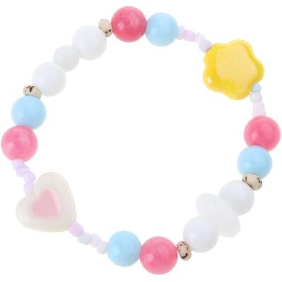 Kalttoy Bracelet coloré en céramique éléphant avec fil de perles pour femmes, bijoux de printemps, chaîne de main, couleur bonbon, perles pour femmes, One Size, Comme décrit Kalttoy Bracelet coloré en céramique éléphant avec fil de perles pour femmes, bijoux de printemps, chaîne de main, couleur bonbon, perles pour femmes, One Size, Comme décrit