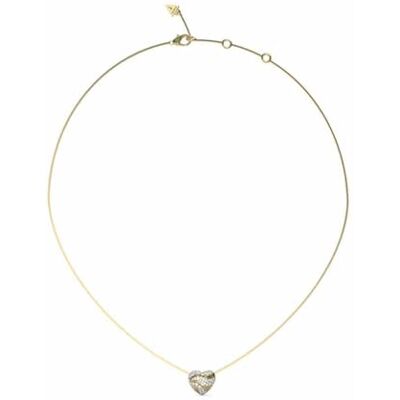 GUESS JUBN04501JWYGT-U Collier pour femme en forme de cœur Doré GUESS JUBN04501JWYGT-U Collier pour femme en forme de cœur Doré