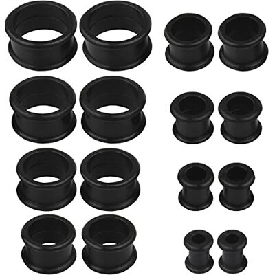 LEEQ 16 Pièces Tunnels de Chair en Silicone Plugs LEEQ 16 Pièces Tunnels de Chair en Silicone Plugs