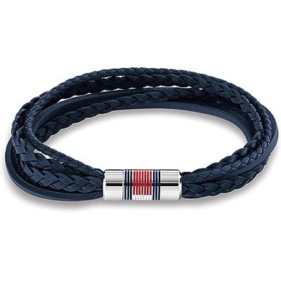 Tommy Hilfiger Jewelry Bracelet en cuir pour Homme Bleu marin 2790427 Tommy Hilfiger Jewelry Bracelet en cuir pour Homme Bleu marin 2790427