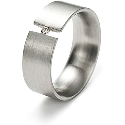 Monomania 20284-51 Bague Femme Acier inoxydable 8.88 Gr Diamant Monomania 20284-51 Bague Femme Acier inoxydable 8.88 Gr Diamant