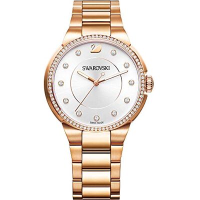 Swarovski Montre bracelet City ton or rose Swarovski Montre bracelet City ton or rose