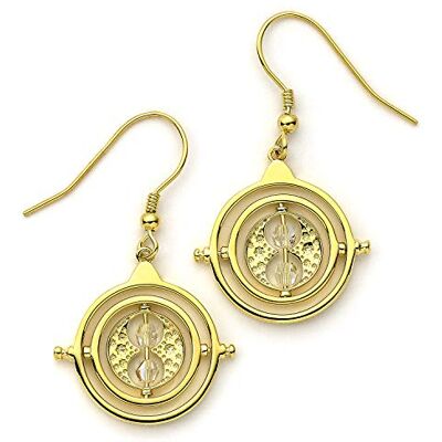 Harry Potter The Carat Shop Boucles d'oreilles pendantes en argent sterling plaqué or avec cristaux Swarovski®, Argent sterling Harry Potter The Carat Shop Boucles d'oreilles pendantes en argent sterling plaqué or avec cristaux Swarovski®, Argent sterling