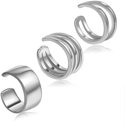 Collenatsy Manchette d'oreille pour femme Sans trou d'oreille Réglable Faux piercing et manchettes Faux cartilage hélix pour femme (doré) Collenatsy Manchette d'oreille pour femme Sans trou d'oreille Réglable Faux piercing et manchettes Faux cartilage hélix pour femme (doré)