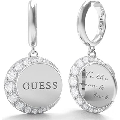 GUESS Boucles d'oreilles JEWELLERY MOON PHASES (JUBE01191JWYGT / JUBE01192JWRHT), Taille unique, Métaux non précieux, Pas de gemme GUESS Boucles d'oreilles JEWELLERY MOON PHASES (JUBE01191JWYGT / JUBE01192JWRHT), Taille unique, Métaux non précieux, Pas de gemme