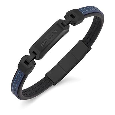 Police Layerlock Bracelet en cuir pour hommes Police Layerlock Bracelet en cuir pour hommes
