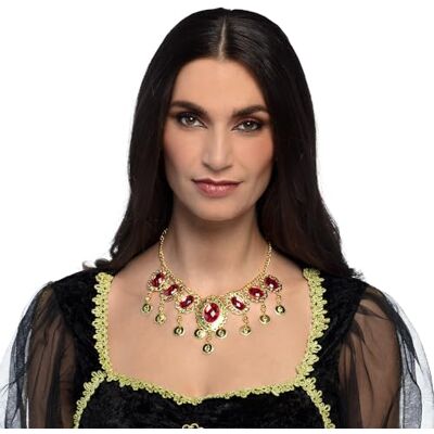 Boland 64566 Collier Reine 45 cm Chaine Pendentif Fantaisie Accessoire Costumes Carnaval Boland 64566 Collier Reine 45 cm Chaine Pendentif Fantaisie Accessoire Costumes Carnaval