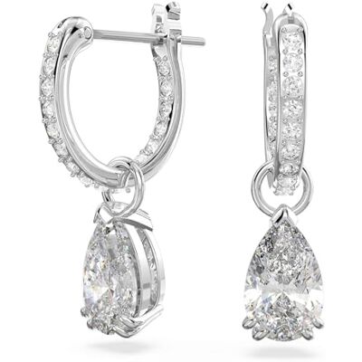 Swarovski Millenia Ohrhänger Silber mit weißen Zirkonia Kristallen, 5636716 Swarovski Millenia Ohrhänger Silber mit weißen Zirkonia Kristallen, 5636716